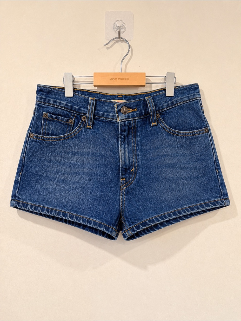 Levi's Women's Classic Blue Denim Jean Shorts
